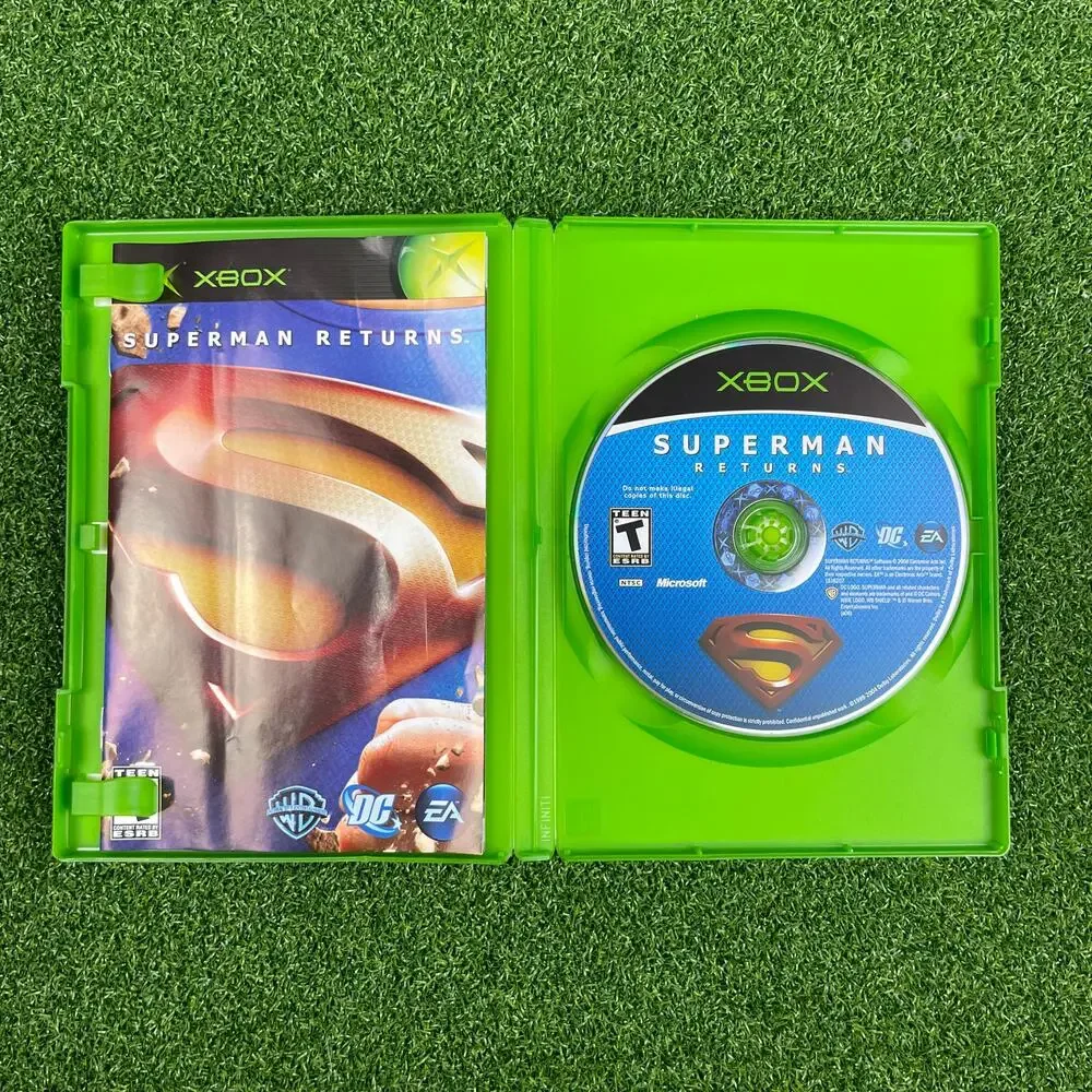 Superman Returns (Microsoft Xbox, 2006) CIB Complete Tested